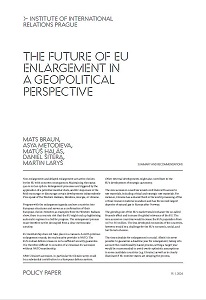 The future of EU enlargement in a geopolitical perspective Cover Image