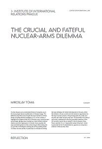 The crucial and fateful nuclear-arms dilemma Cover Image