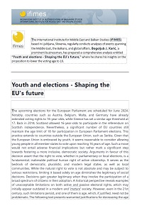 Youth and Elections - Shaping the EU's future
