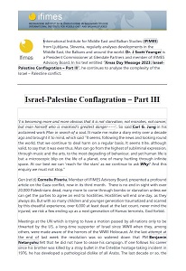 Israel-Palestine Conflagration – Part III Cover Image