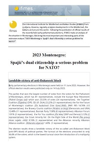 2023 Montenegro: Spajić's dual citizenship a serious problem for NATO? Cover Image
