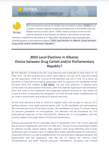 2023 Local Elections in Albania: Choice between Drug Cartels and/or Parliamentary Republic? Cover Image