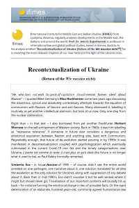 Recontextualization of Ukraine (Return of the Wir wussten nicht)