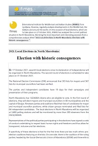 2021 Local Elections in North Macedonia: Election with historic consequences Cover Image
