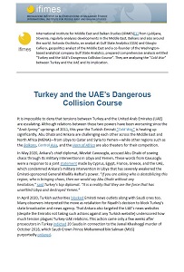 Turkey and the UAE’s Dangerous Collision Course Cover Image