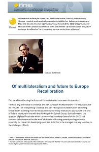 Of multilateralism and future to Europe Recalibration Cover Image