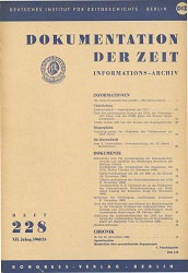 Dokumentation der Zeit 1960 / 228