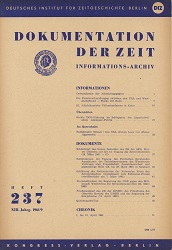 Documentation of Time 1961 / 237 Cover Image