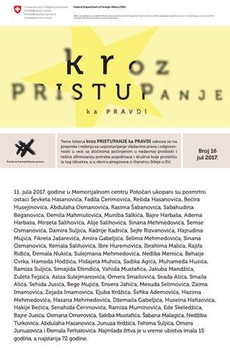 Bilten - Kroz pristupanje ka pravdi 16