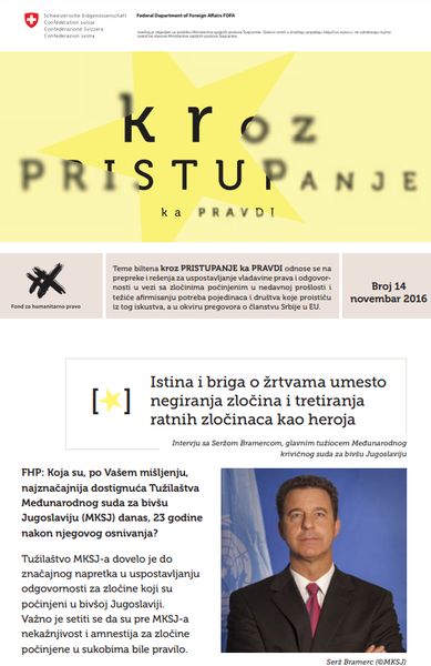 Bilten - Kroz pristupanje ka pravdi 14