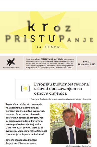 Bilten - Kroz pristupanje ka pravdi 11