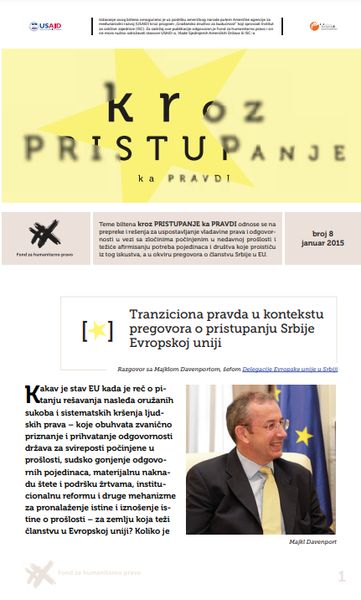 Bilten - Kroz pristupanje ka pravdi 8