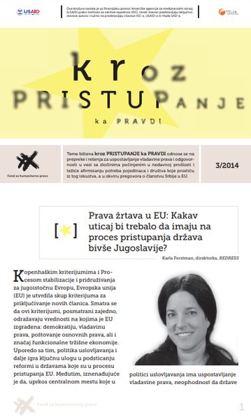 Bilten - Kroz pristupanje ka pravdi 3