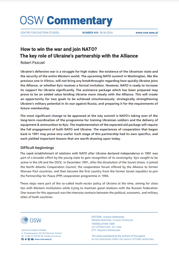 How to win the war and join NATO? The key role of Ukraine’s partnership with the Alliance