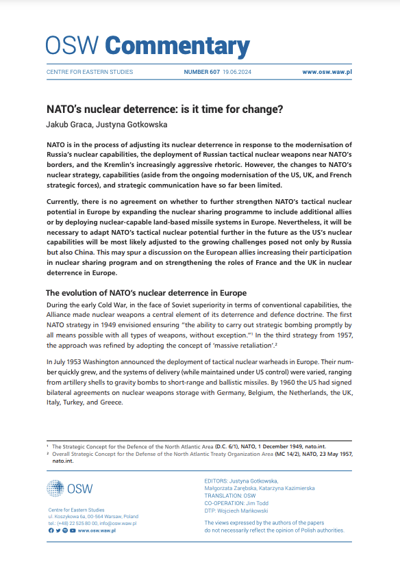 NATO’s nuclear deterrence: is it time for change?