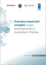 Evaluarea impactului corupției asupra bunei guvernări a municipiului Chișinău