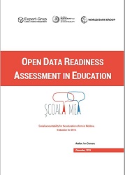 Open Data Readiness Assessment.  Social accountability for the education reform in Moldova.