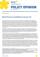 Berlin Process and Bilateral Issues 2.0