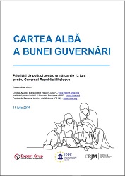 CARTEA ALBĂ A BUNEI GUVERNĂRI. Priorități de politici pentru următoarele 12 luni pentru Guvernul Republicii Moldova