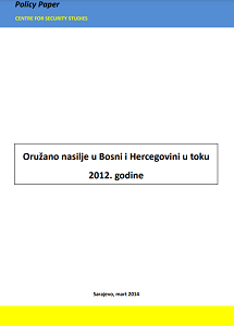 Armed Violence in Bosnia and Herzegovina during 2012