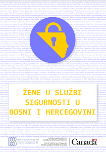 Women in the Service of Security in Bosnia and Herzegovina