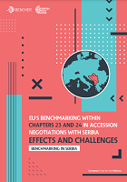 EU’s Benchmarking within Chapters 23 and 24 in Accession Negotiations with Serbia: Effect and Challenges