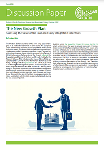 The New Growth Plan - Assessing the Value of the Proposed Early Integration Incentives