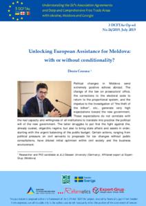 Unlocking European Assistance for Moldova: with or without conditionality?