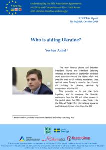 Who is aiding Ukraine? Cover Image