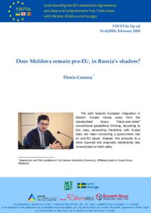 Does Moldova remain pro-EU, in Russia’s shadow?