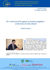 EU’s anti-Covid-19 support for Eastern neighbors – on the basis of what criteria?