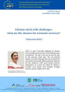 Ukraine stuck with challenges: what are the chances for economic recovery?