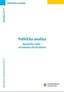 Politička analiza: Njemačka u BiH – od namjere do inicijative