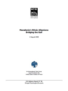 Macedonia's Ethnic Albanians: Bridging the Gulf (ICG Balkans Report No 98)