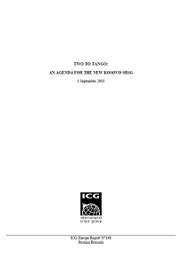 TWO to TANGO: An Agenda for the New Kosovo SRSG (ICG Balkans Report № 148)