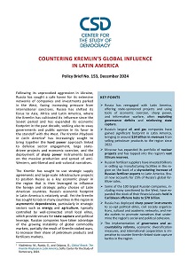 CSD Policy Brief №. 153: Countering Kremlin’s Global Influence in Latin America