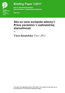 Ako sa varia európske zákony I: Práva pacientov v cezhraničnej starostlivosti