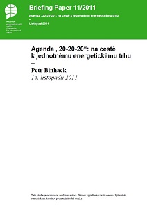 The "20-20-20" agenda: Towards a common energy market