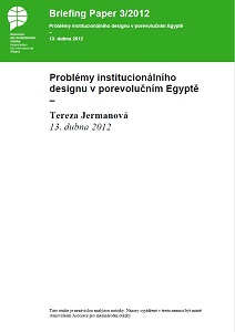 Issues of Institutional Design in Post-Revolutionary Egypt