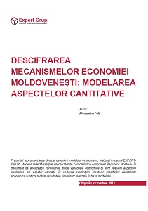 Deciphering the mechanisms of the Moldovan Sconomy: Modeling the quantitative aspects