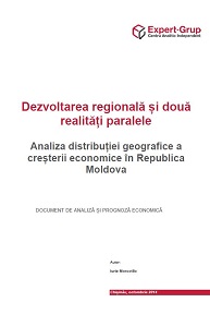 Dezvoltarea regională și două realități paralele. Analiza distribuției geografice a creșterii economice în Republica Moldova