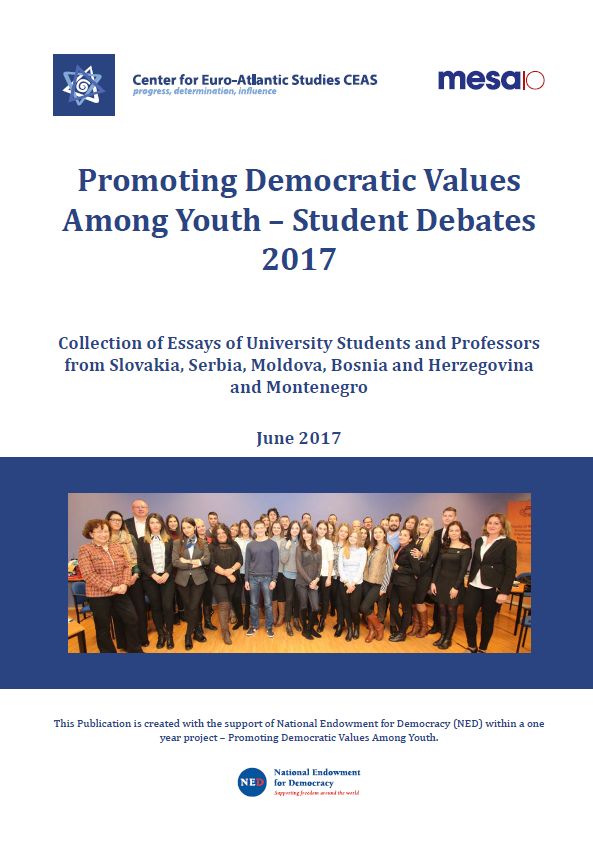 Promoting Democratic Values Among Youth – Student Debates 2017