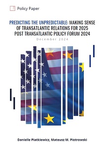 Predicting the Unpredictable: Making Sense of Transatlantic Relations for 2025 Post Transatlantic Policy Forum 2024 Cover Image