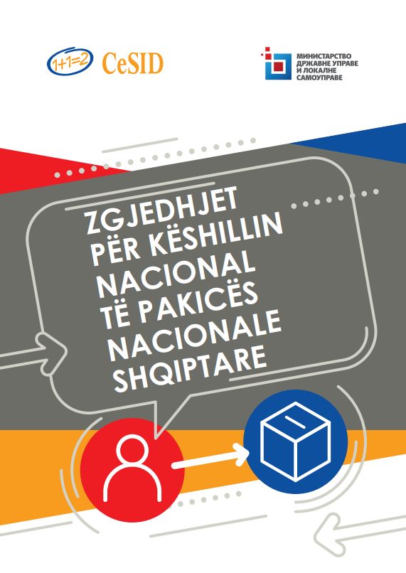 ELECTIONS FOR THE NATIONAL COUNCIL OF THE ALBANIAN NATIONAL MINORITY Cover Image