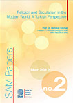 Religion and Secularism in the Modern World: A Turkish Perspective Cover Image