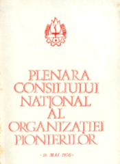 Plenara Consiliului Naţional al Organizaţiei Pionierilor din 18 Mai 1976