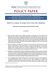 №152: NATO in Libya: A Long-term Plan for Stability Cover Image