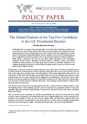 №149: The Global Outlook of the Top Five Candidates in the U.S. Presidential Election