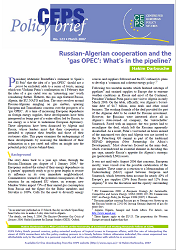 №123. Russian-Algerian cooperation and the ‘gas OPEC’: What’s in the pipeline?