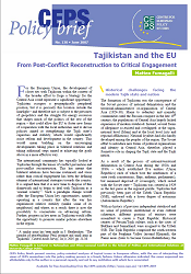 №130. Tajikistan and the EU. From Post-Conflict Reconstruction to Critical Engagement Cover Image